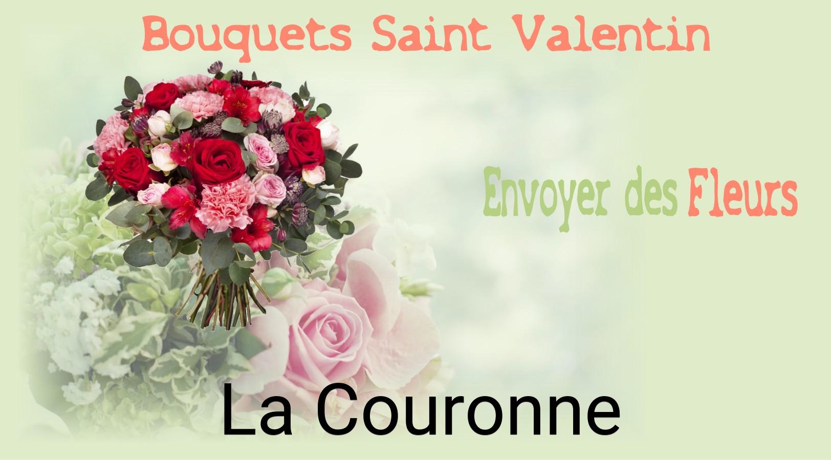 Roses de Saint-Valentin livrées à La Couronne